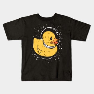 SPACE: Rubber Ducky In Space Gift Funny Space Gift Kids T-Shirt